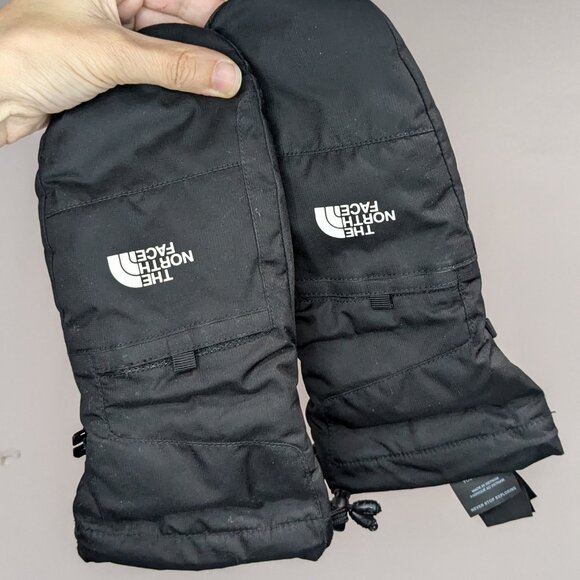 The North Face Montana Ski Mittens with Hand Warmer Pocket Black Size Large - Picture 1 of 3